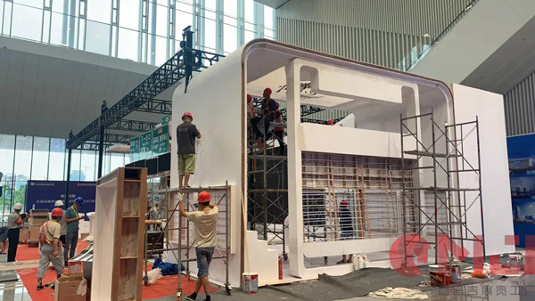 3天5个展位，交通运输科技博览会搭建工作顺利完工！