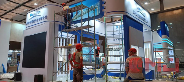3天5个展位，交通运输科技博览会搭建工作顺利完工！